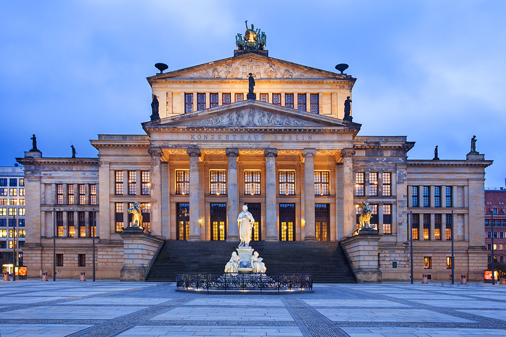 Staatsoper Berlin - Fassadenbau, Konstruktionsbau